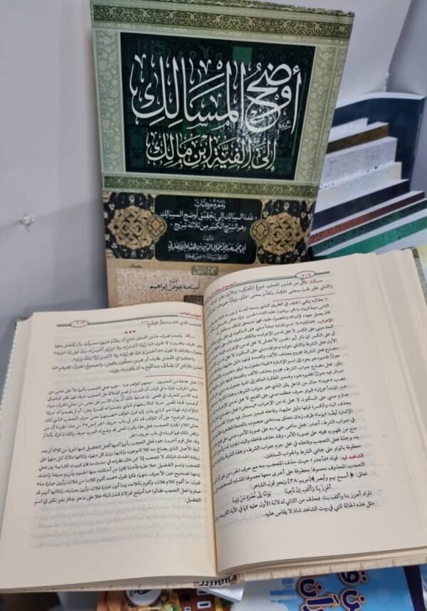 أوضح المسالك إلى ألفية ابن مالك" (في جزئين)